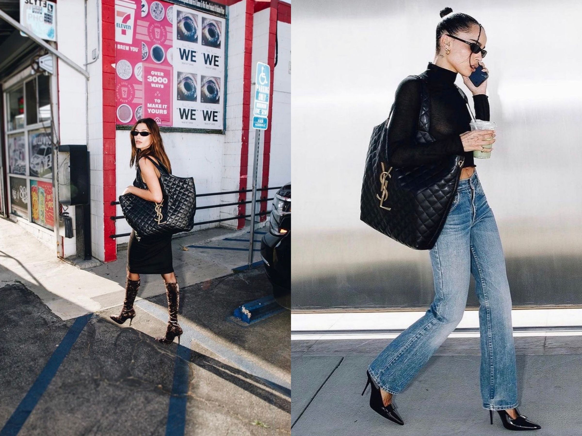 ▲YSL購物包。(圖/翻攝自IG)