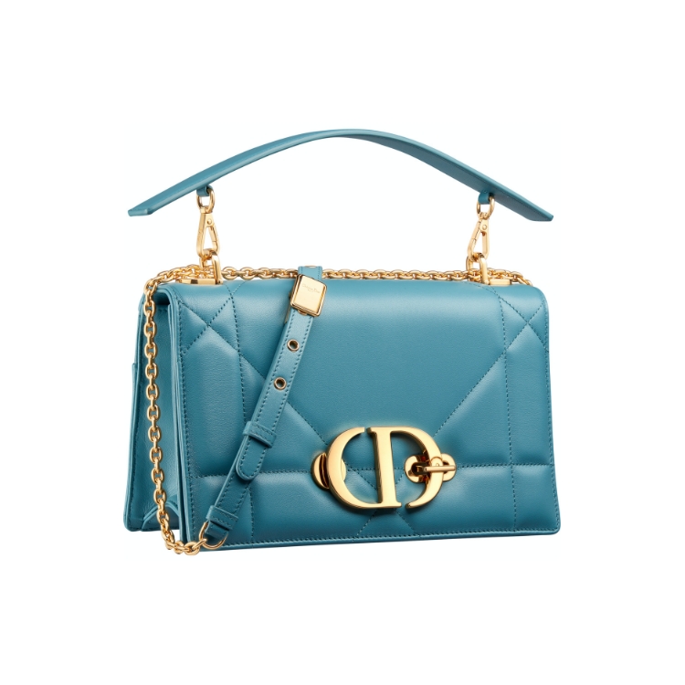 Dior 蒙田包、黛妃包全都換上「蔚藍色」! 這10款夏日感十足的包,每一個都用時髦的設計帶妳去度假!-0