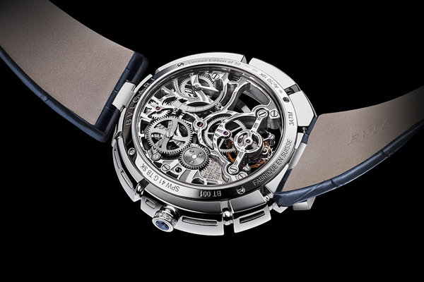 寶格麗 Serpenti Incantati 鏤空陀飛輪珠寶腕表