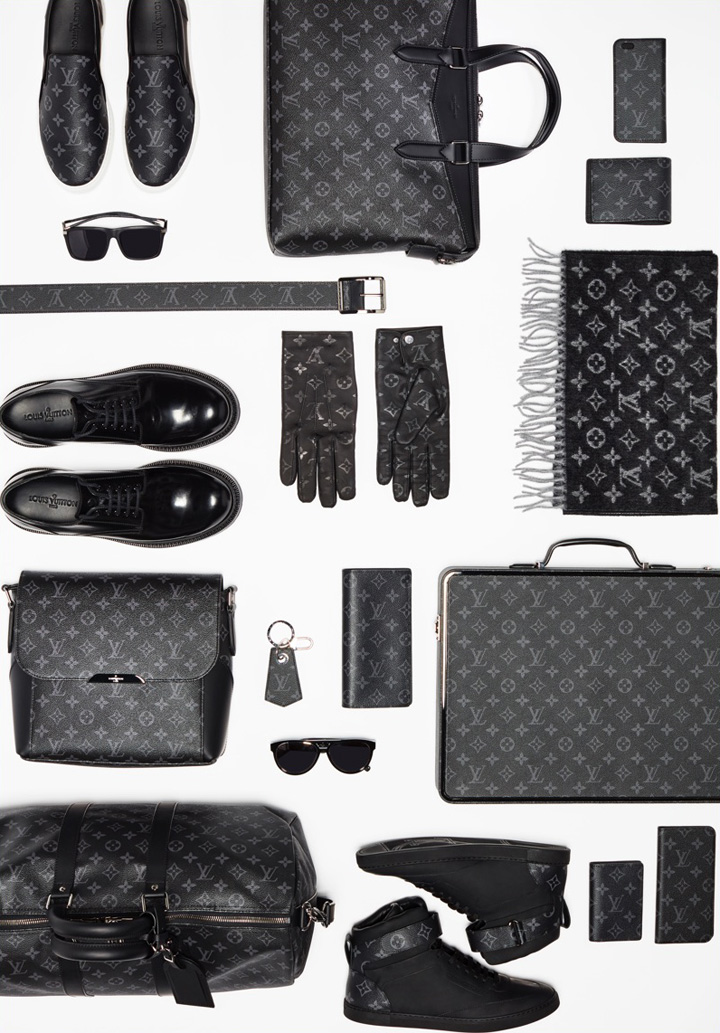 路易威登推出 Monogram Eclipse 黑曜石男士系列